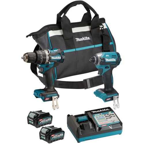 Ensemble doutils sans fil 40?Vmax XGT &agrave; moteur sans balais : visseuse &agrave; chocs et perceuse-visseuse &agrave; percussion, Lithium-ion, 40 V Solutions industrielles ALPHA