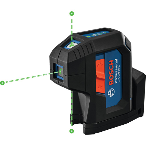 Laser dalignement autonivelant &agrave; faisceau vert &agrave; trois points Solutions industrielles ALPHA
