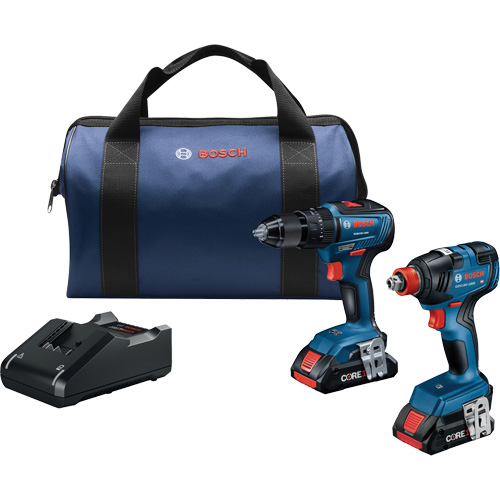 Ensemble de 2 outils, 18 V Solutions industrielles ALPHA