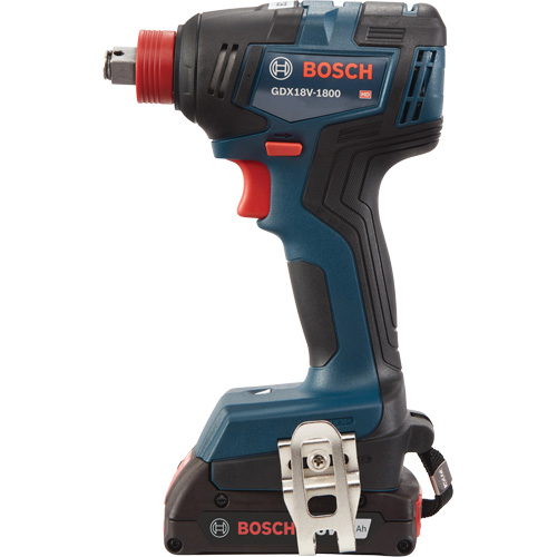 Ensemble visseuse/cl&eacute; &agrave; chocs 2-en-1 pour embouts et douilles, 1/2", 1800 lb-po Couple max., 18 V, Lithium-ion Solutions industrielles ALPHA