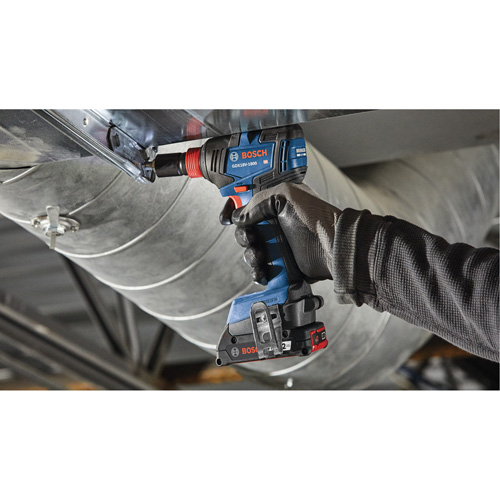 Ensemble visseuse/cl&eacute; &agrave; chocs 2-en-1 pour embouts et douilles, 1/2", 1800 lb-po Couple max., 18 V, Lithium-ion Solutions industrielles ALPHA