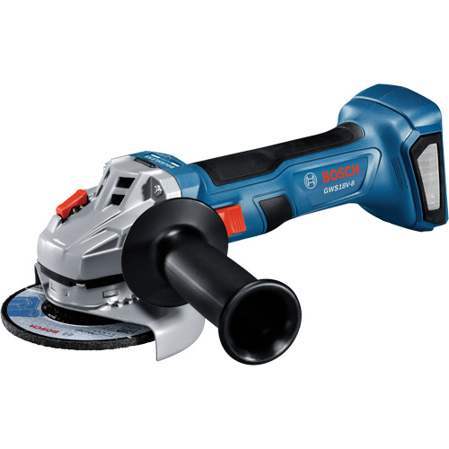 Rectifieuse angulaire sans balais avec interrupteur coulissant, Roue de 4-1/2", 18 V Solutions industrielles ALPHA