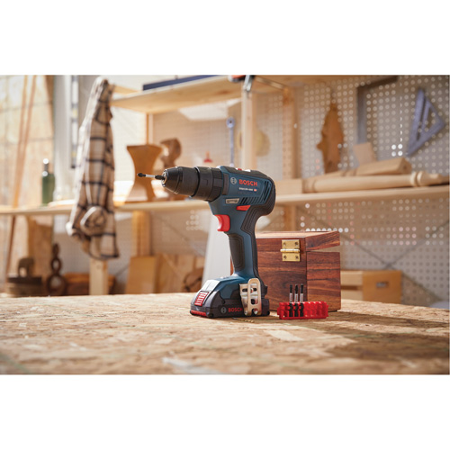Trousse de perceuse-visseuse &agrave; percussion sans balais EC, 1/2", Mandrin 1/2", 18 V Solutions industrielles ALPHA