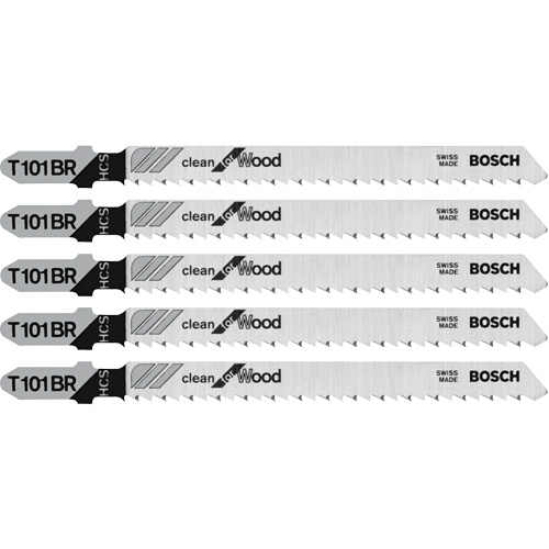 Lame de scie sauteuse Basic for Wood, Tige en T, 4" lo, 10 dents par pouce Solutions industrielles ALPHA