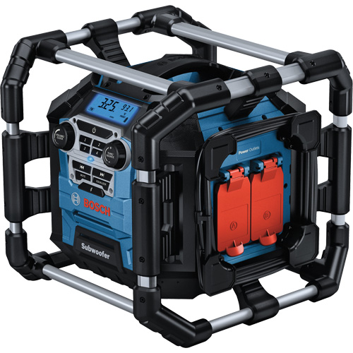 Jobsite Radio with Bluetooth&reg; 5.0 & Power Station, Lithium-Ion, 18 V Solutions industrielles ALPHA