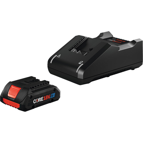 Starter Kit with CORE18V&reg; 4 Ah Advanced Power Battery & Charger, 18 V, Lithium-Ion Solutions industrielles ALPHA