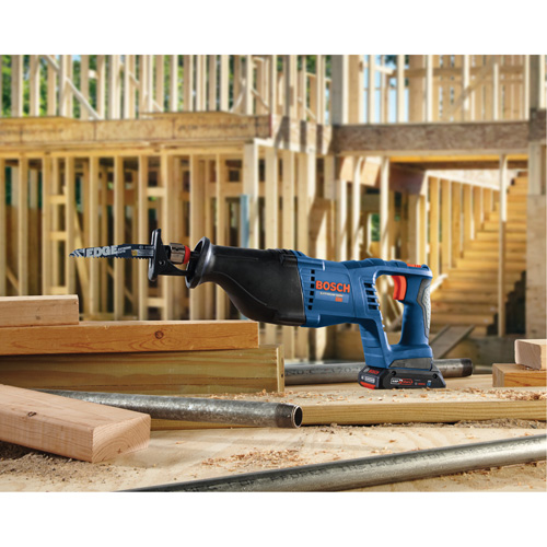Scie alternative avec poign&eacute;e en D (outil seulement), 18 V, Lithium-ion Bloc-pile, 2700 coups/min Solutions industrielles ALPHA
