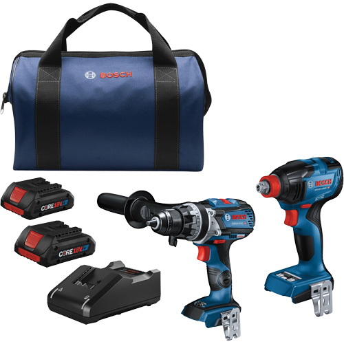 Ensemble de 2 outils, Lithium-ion, 18 V Solutions industrielles ALPHA