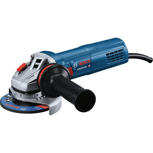 Rectifieuse angulaire ergonomique, 4-1/2", 120 V, 10 A, 11000 Tr/min Solutions industrielles ALPHA