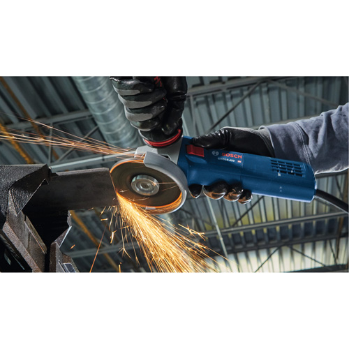 Rectifieuse angulaire ergonomique, 4-1/2", 120 V, 10 A, 11000 Tr/min Solutions industrielles ALPHA