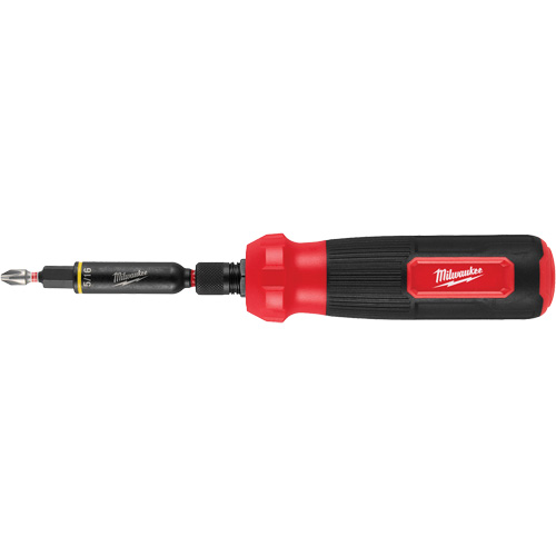 8-IN-1 Multi-Bit & Nut Driver with SHOCKWAVE Impact Duty Bits & Nut Drivers, 8-1/3" L, Cushion Grip Handle Solutions industrielles ALPHA
