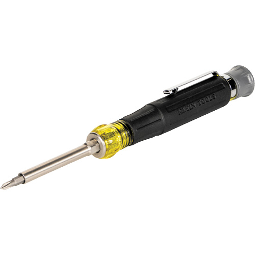 Tournevis de pr&eacute;cision polyvalent de poche 13-en-1, 6-1/2" lo, Prise Coussin&eacute;e Solutions industrielles ALPHA