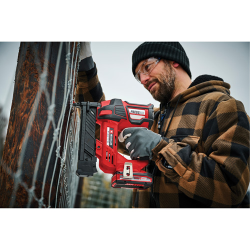 18V Cordless Narrow Crown Stapler (Tool Only), 1/4" Staples Solutions industrielles ALPHA