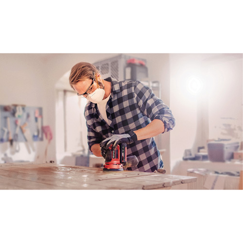 Cordless Random Orbit Sander (Tool Only), 5" Sand Paper, 18 V, 14000 - 22000 OPM Solutions industrielles ALPHA