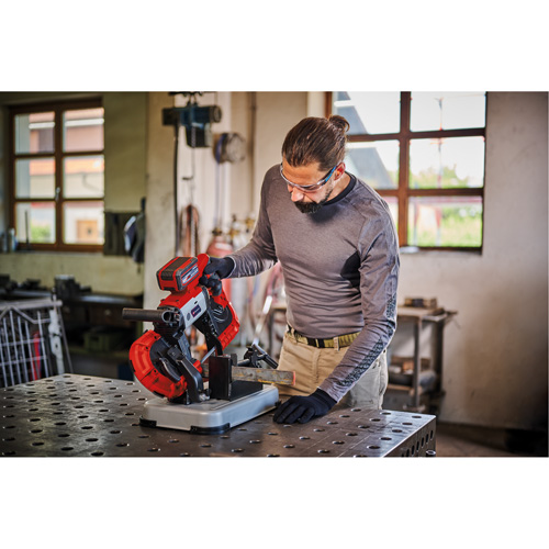 5” Cordless Compact Metal Cutting Bandsaw (Tool Only), 18 V, 4-1/2" Capacity Solutions industrielles ALPHA