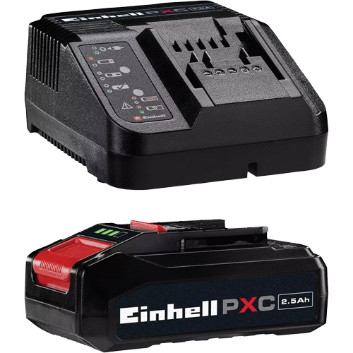 Ensemble de d&eacute;part de batterie et chargeur PXC, Lithium-ion, 18 V, 2,5 Ah Solutions industrielles ALPHA