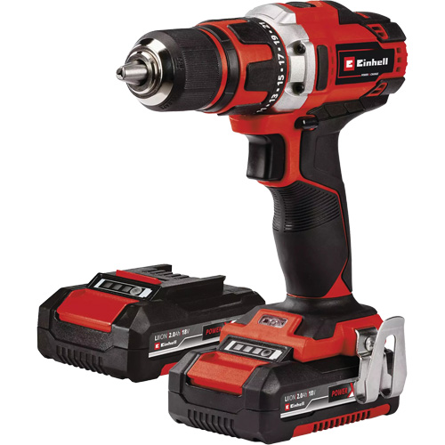 Ensemble perceuse sans fil, Lithium-ion, 18 V, Mandrin 1/2", Couple 354 lb-po Solutions industrielles ALPHA