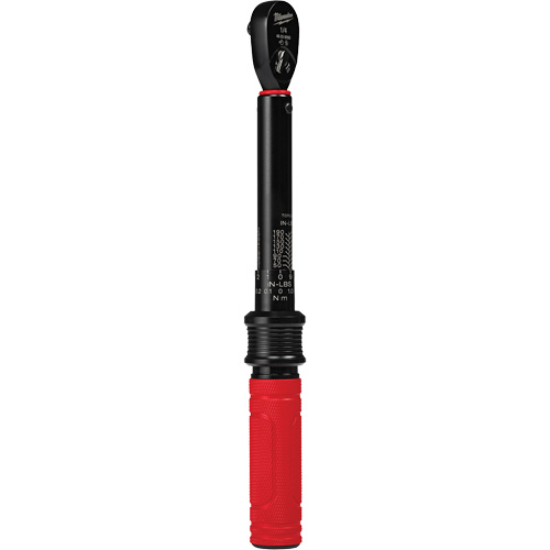 Cl&eacute; dynamom&eacute;trique, &agrave; cliquer, Entraînement 1/4" carr&eacute;, 4,5 - 22,6 Nm/40 - 200 lb-po Solutions industrielles ALPHA