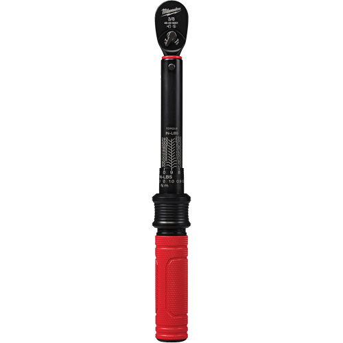 Cl&eacute; dynamom&eacute;trique, &agrave; cliquer, Entraînement 3/8" carr&eacute;, 5,6 - 28,2 Nm/50 - 250 lb-po Solutions industrielles ALPHA