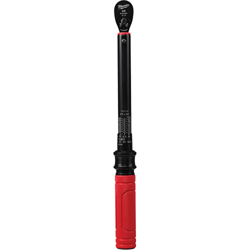 Cl&eacute; dynamom&eacute;trique, &agrave; cliquer, Entraînement 3/8" carr&eacute;, 20 - 100 lb-po/27,1 - 135,6 Nm Solutions industrielles ALPHA
