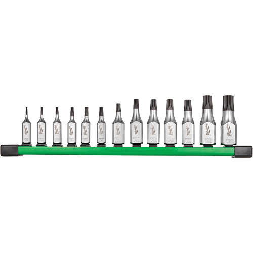 Jeu de douilles &agrave; embouts inviolables, Torx, Prise 1/4"/3/8", 13 mr Solutions industrielles ALPHA