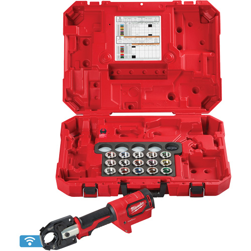 Sertisseuse M18 FORCE LOGIC 600 MCM avec matrices #8 - 600 MCM Cu Solutions industrielles ALPHA