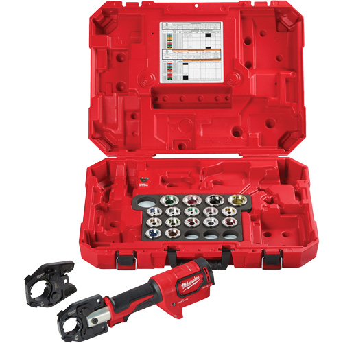 M18 FORCE LOGIC 600 MCM Al Crimper with 750 MCM Expanded Jaw Solutions industrielles ALPHA