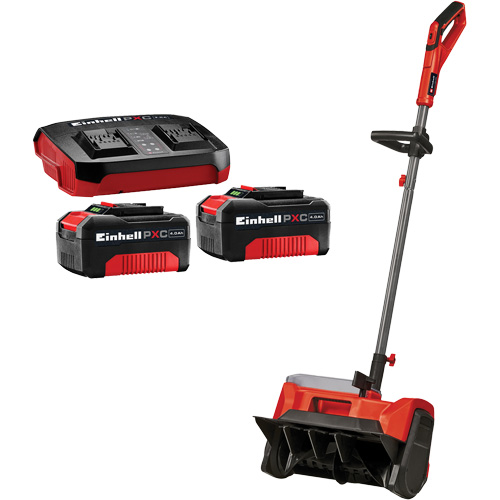 36V Cordless Snow Shovel Kit with Batteries and Charger, 16" (40.64 cm) Wide Solutions industrielles ALPHA