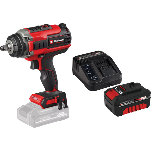 Professional Cordless Impact Wrench with 4Ah PXC Battery & Charger Starter Kit, 18 V, 1/2" Socket Solutions industrielles ALPHA