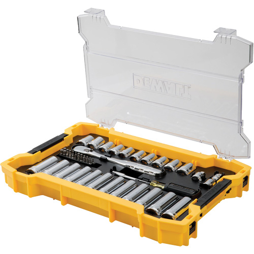 3/8" & 1/2" Mechanic's Tool Set with TOUGHSYSTEM&reg; 2.0 Tray & Lid Solutions industrielles ALPHA