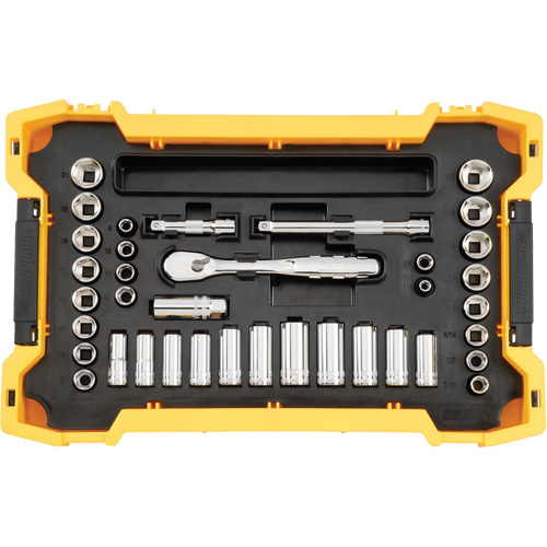 3/8" & 1/2" Mechanic's Tool Set with TOUGHSYSTEM&reg; 2.0 Tray & Lid Solutions industrielles ALPHA