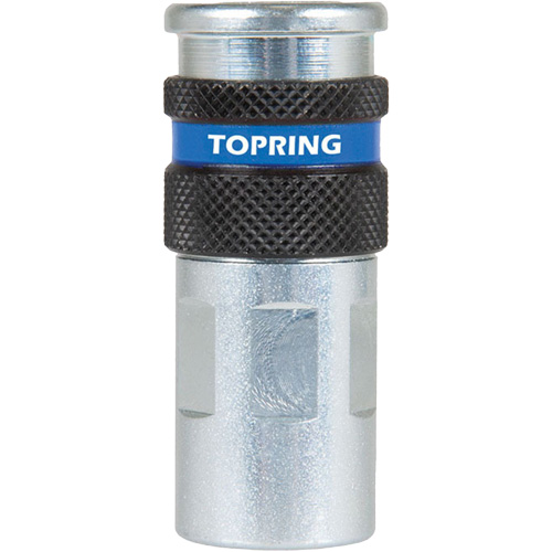 QUIKSILVER 2 Industrial Quick Coupler, Zinc-Plated Steel, 1/4", Female NPT, 362 PSI Solutions industrielles ALPHA