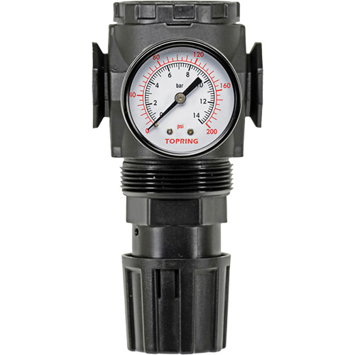 D&eacute;tendeur &agrave; diaphragme en zinc MODULAIR 300, 3/8" NPT, PSI max. de 300 psi, Canalisation/Modulaire Solutions industrielles ALPHA