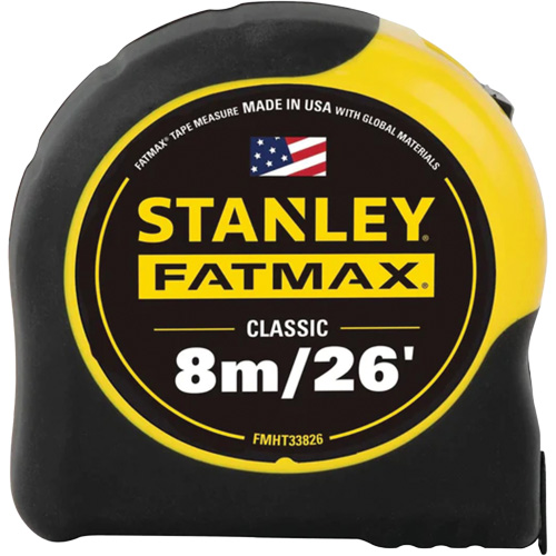 FATMAX&reg; Tape Measure, 1-1/4" x 26'/8 m, Imperial & Metric Graduations Solutions industrielles ALPHA