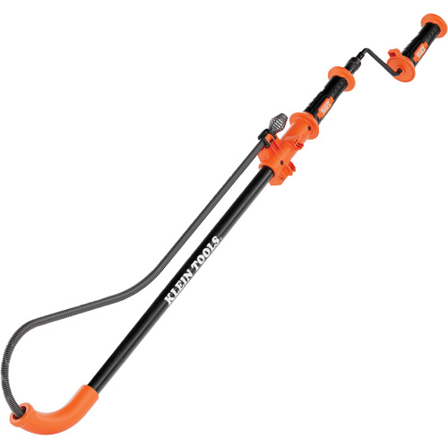 Steel Toilet Auger, Manual, 3' Cable Length, 1/2" Cable Diameter Solutions industrielles ALPHA