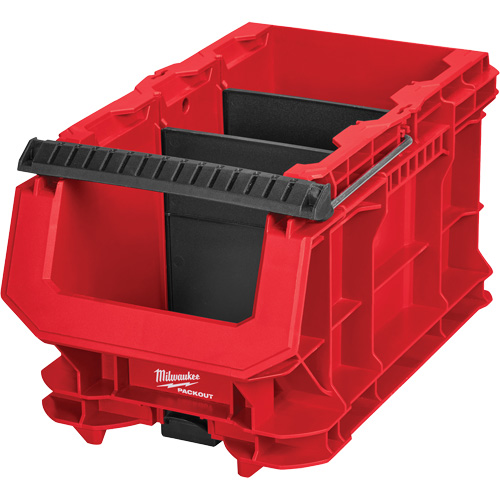 PACKOUT Compact Crate, 15-1/2" x 9-1/2" x 8-3/4", Black/Red Solutions industrielles ALPHA