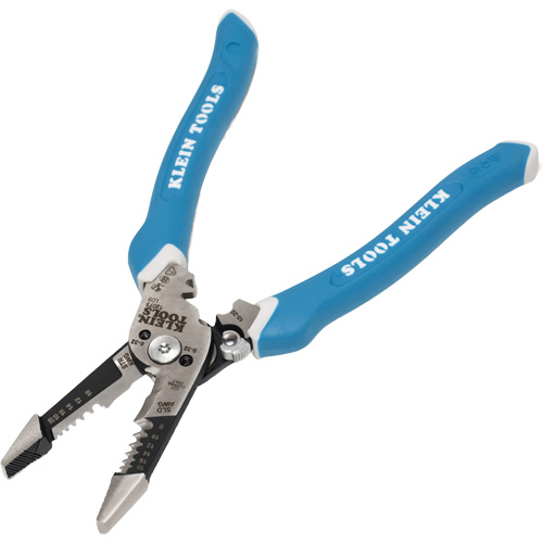 Slim Forged Wire Stripper/Cutter with Straight Handles, 8-1/4" L Solutions industrielles ALPHA