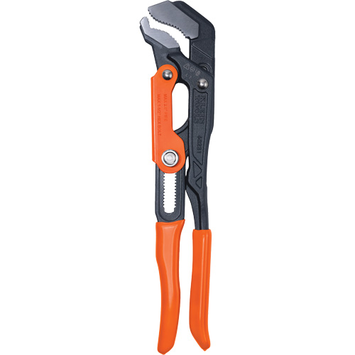 Quick-Adjust S-Jaw Pipe Wrench, 2" Jaw Capacity, 16-3/5" Long, Powder Coated Finish, Dipped Handle Solutions industrielles ALPHA