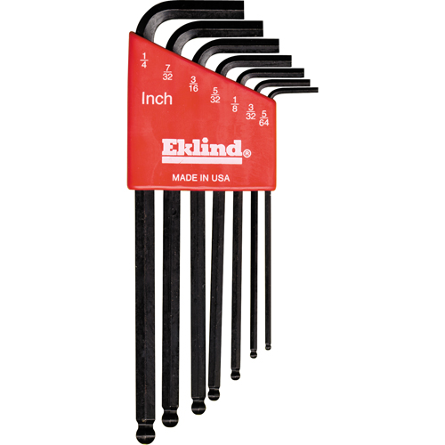 Balldrive L-Style Hex Key Set, 7 Pcs. Solutions industrielles ALPHA