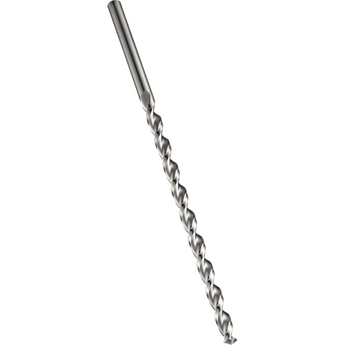 PFX Extra Length Drill Bit, 6.4 mm, High Speed Cobalt, 150 mm Flute, 130° Point Solutions industrielles ALPHA