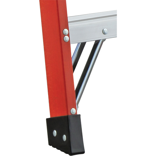 6600 AA Series Industrial Extra Heavy-Duty 2-Way Stepladders, Fibreglass, 375 lbs. Capacity, 4' Solutions industrielles ALPHA