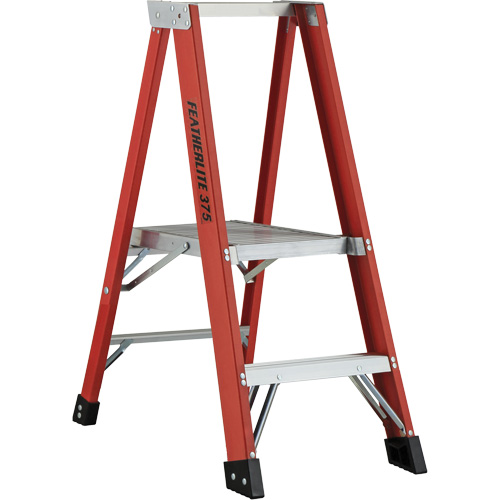 Industrial Extra Heavy-Duty Platform Stepladder (6500 AA Series), 4', 375 lbs. Cap. Solutions industrielles ALPHA