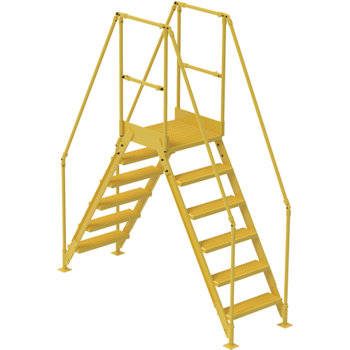 &eacute;chelles de liaison, 92" Port&eacute;e hors tout, 60" ha x 24" p, 24" Largeur de la marche Solutions industrielles ALPHA