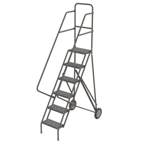 &eacute;chelles roulantes, 6 marches, Stri&eacute;, Hauteur 66" Solutions industrielles ALPHA