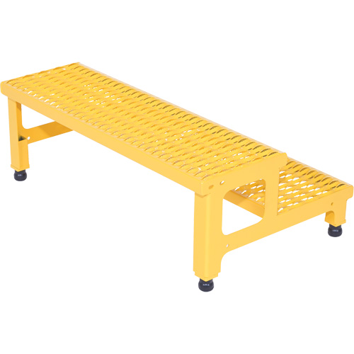 Adjustable Step-Mate Stand, 2 Step(s), 36-3/16" W x 22-7/8" L x 15-1/4" H, 500 lbs. Capacity Solutions industrielles ALPHA