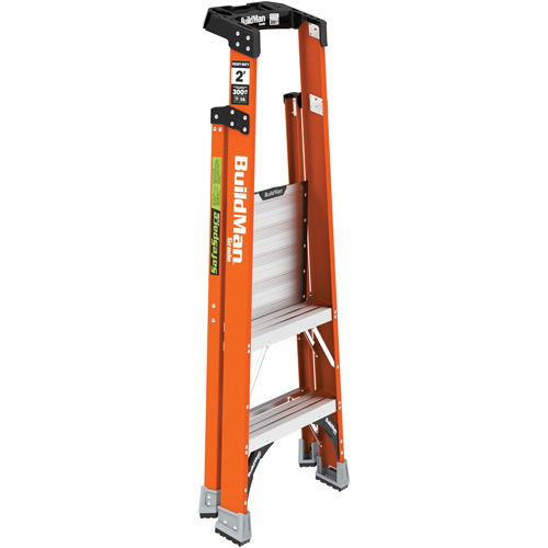 Escabeau avec plateforme Safespace, 2', Cap. De 300 lb Solutions industrielles ALPHA