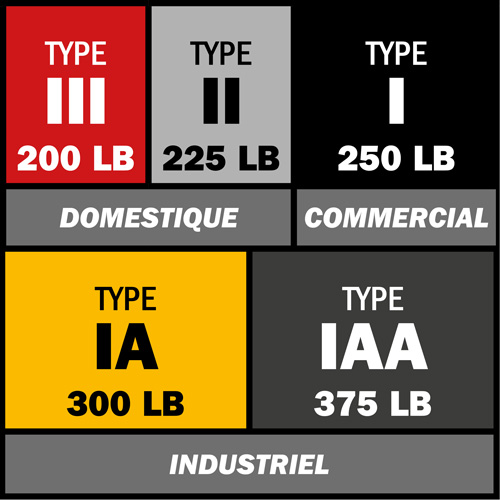 Escabeau avec plateau &agrave; peinture, 10', Fibre de verre, Capacit&eacute; 250 lb, Type 1 Solutions industrielles ALPHA