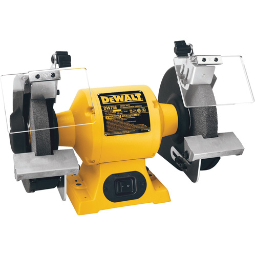 Meuleuse d'&eacute;tabli robuste, Dia de roue 8", 3/4 CV, 3600 tr/min Solutions industrielles ALPHA