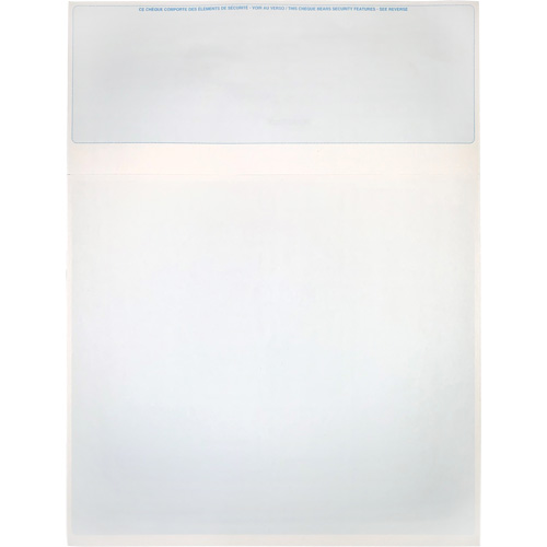 Papier &agrave; ch&egrave;que Solutions industrielles ALPHA