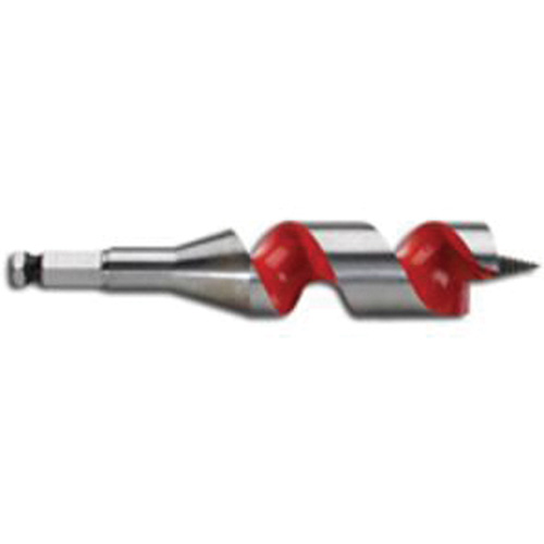 Ship Auger Drill Bit, 1-1/4 Diameter, 3" Flute, 7/16" Hex Shank Solutions industrielles ALPHA